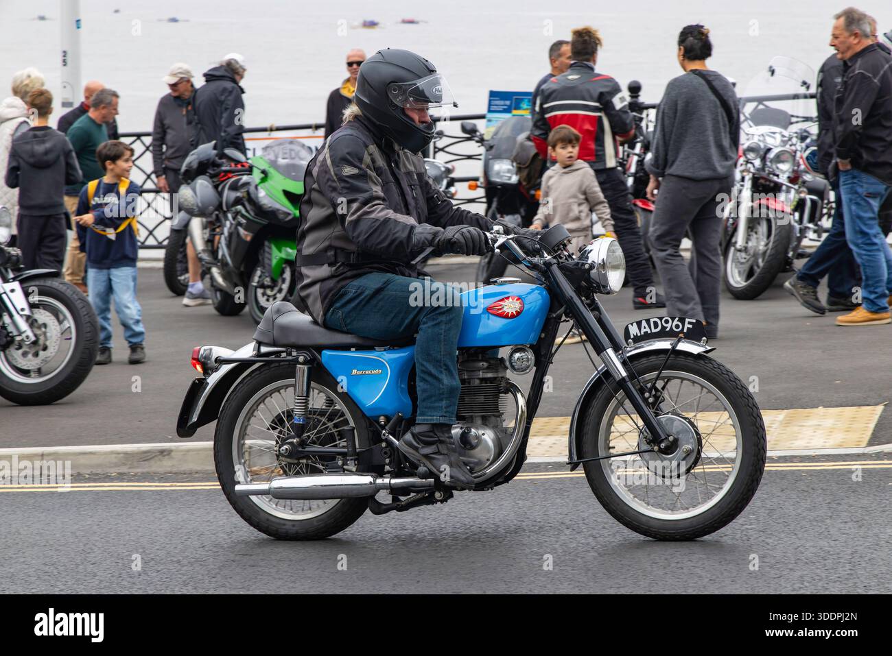 BSA Barracuda Clevedon am Meer Stockfoto