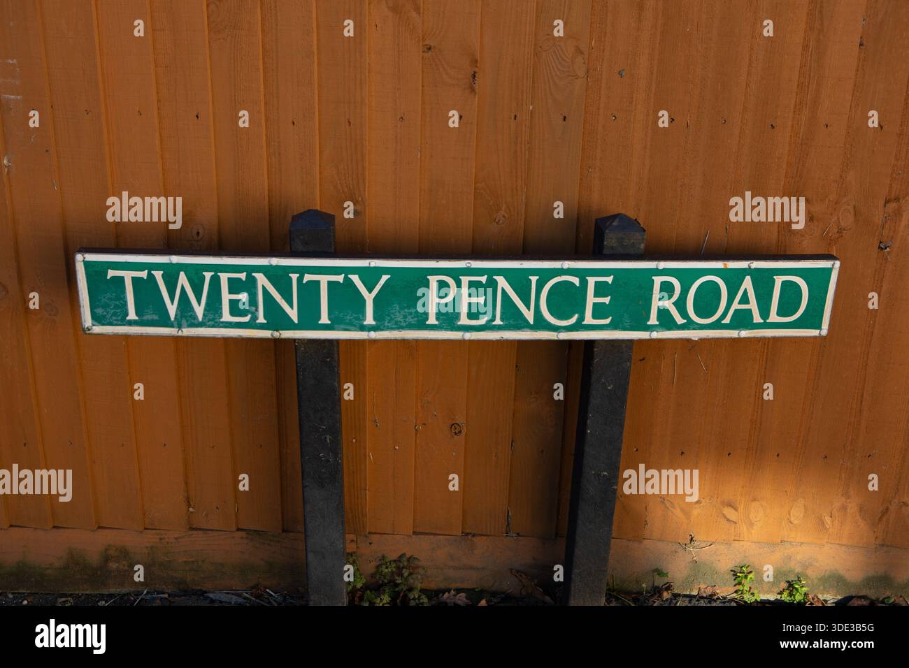 Twenty Pence Road, Wilburton, Cambridgeshire Stockfoto