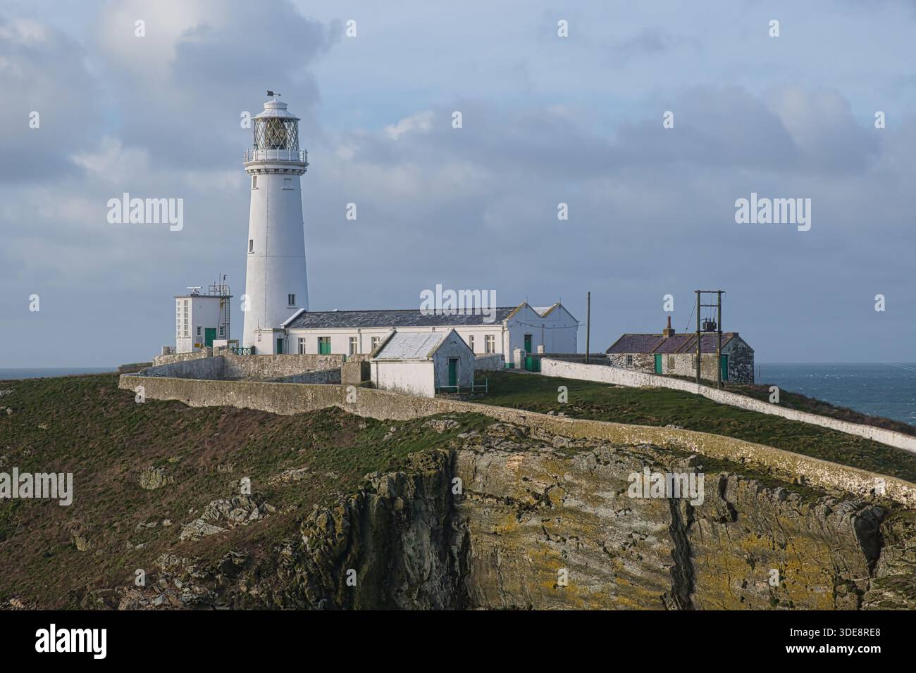 South Stack Lighthouse 2026, Anglesey< North Wales, Vereinigtes Königreich Stockfoto