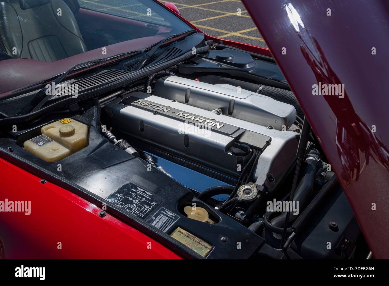 1995 Aston Martin DB7 moderner britischer Sportwagen Stockfoto