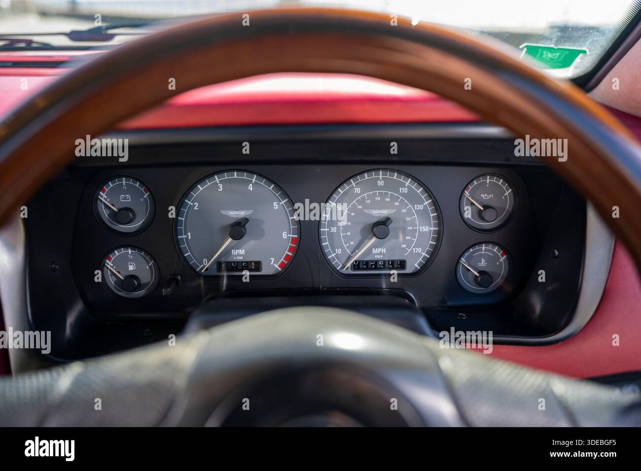 1995 Aston Martin DB7 moderner britischer Sportwagen Stockfoto