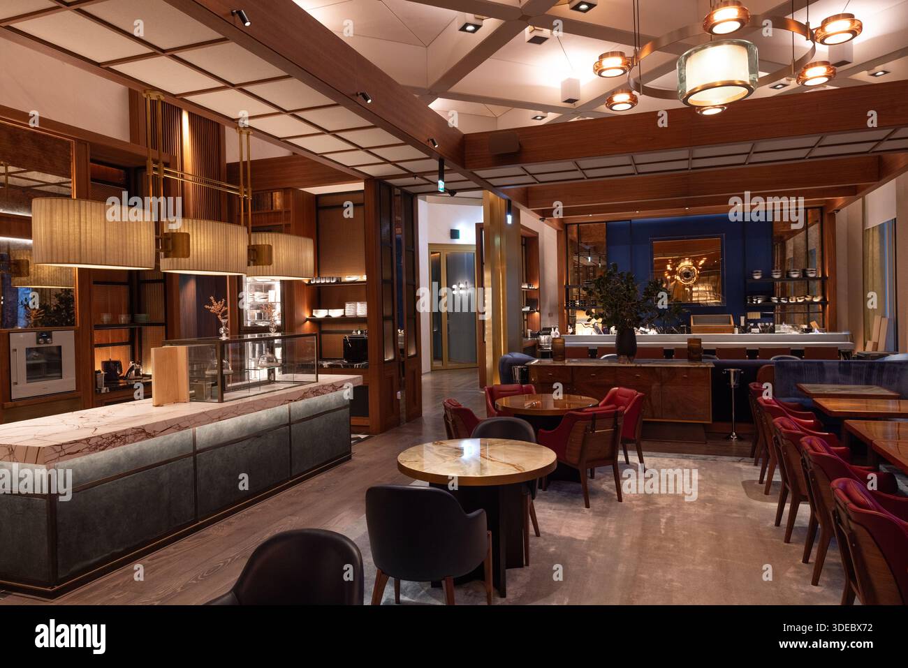 Tobi Masa, das japanische Restaurant von Chefkoch Masa Takayama, befindet sich im Chancery Rosewood Hotel im renommierten Londoner Stadtteil Mayfair. Stockfoto