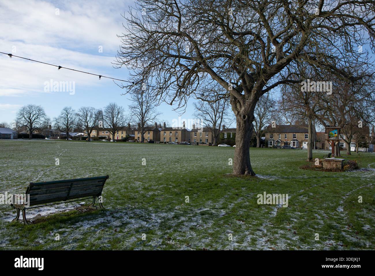 Erholungsgebiet, Over, Cambridgeshire Stockfoto