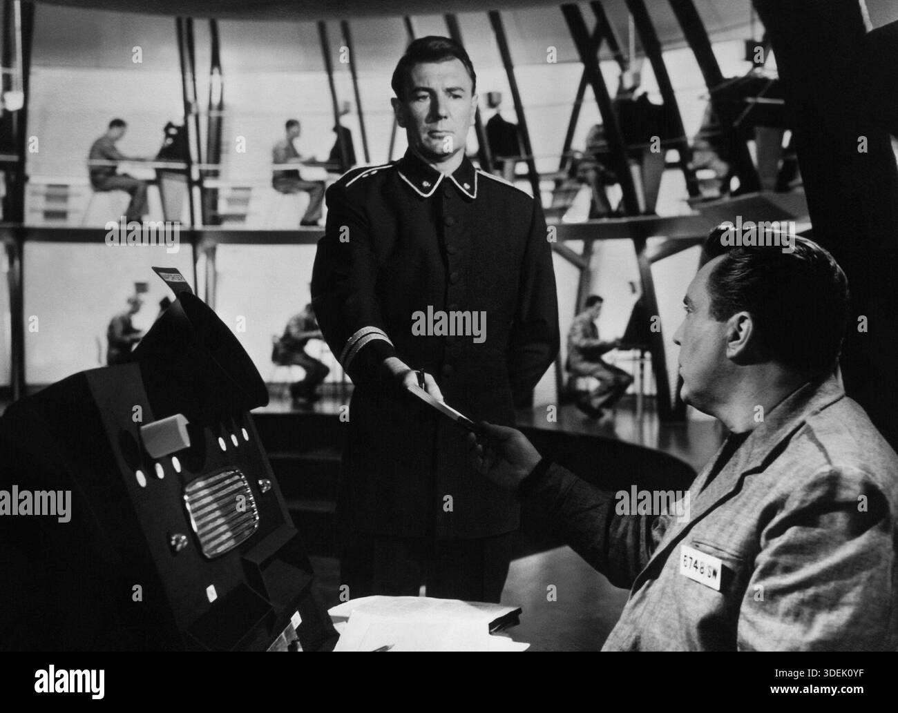 1984 Michael Redgrave & Edmond O'Brien Stockfoto