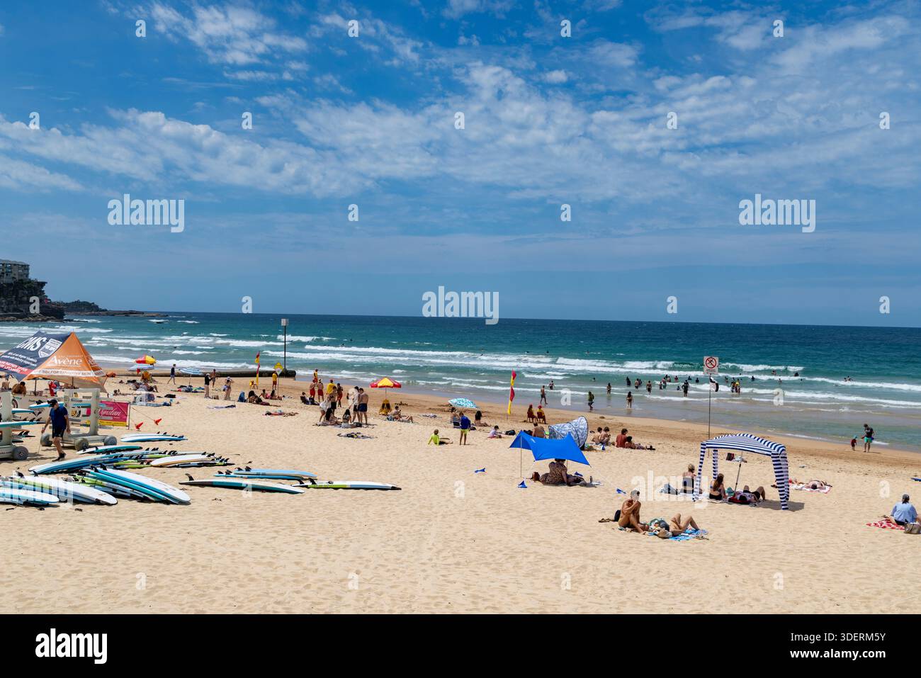 Manly Beach, Sydney, Australien Stockfoto