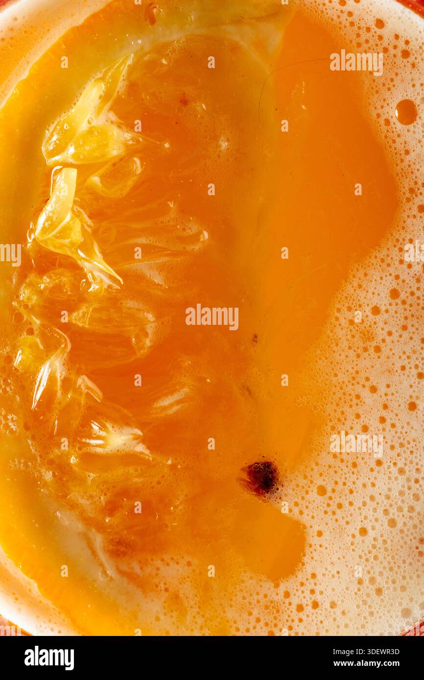 Malibu-Cocktail – Nahaufnahme Stockfoto