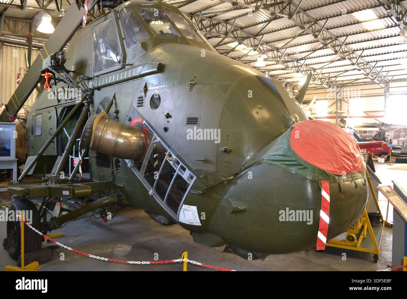 Westland Wessex HU.5 Sturmhubschrauber, ausgestellt im South Yorkshire Air Museum, Doncaster, Großbritannien Stockfoto