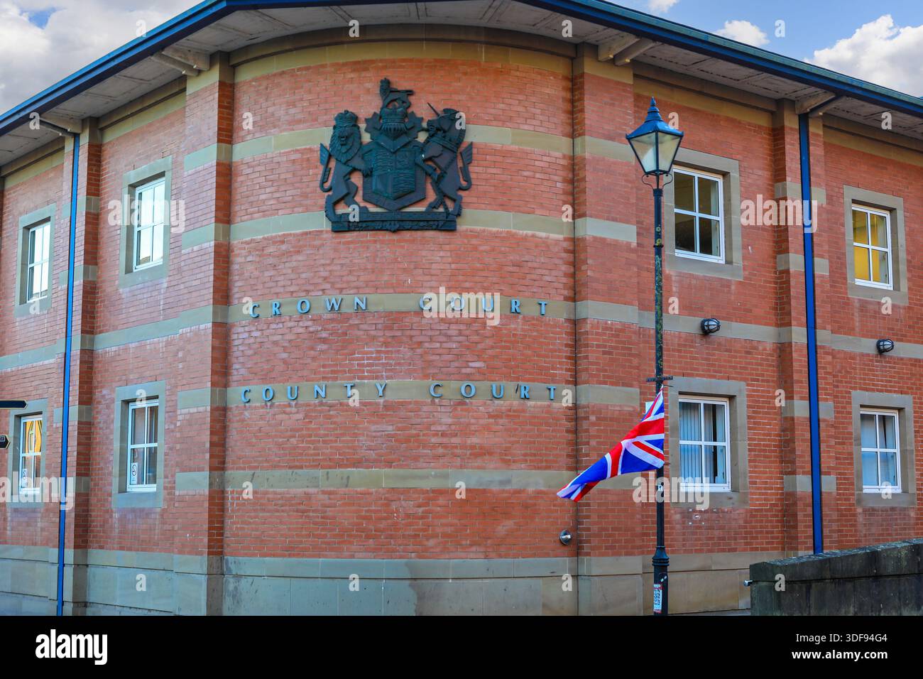 Stafford Combined Court Centre Building, ein Crown Court und ein County Court Building, Stafford, Staffordshire, West Midlands, England, UK Stockfoto