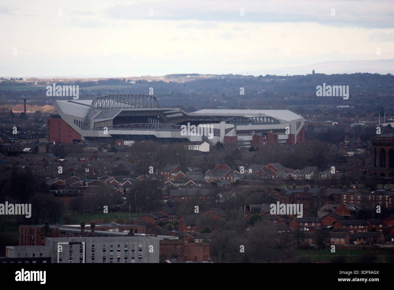 Anfield, Liverpool Stockfoto