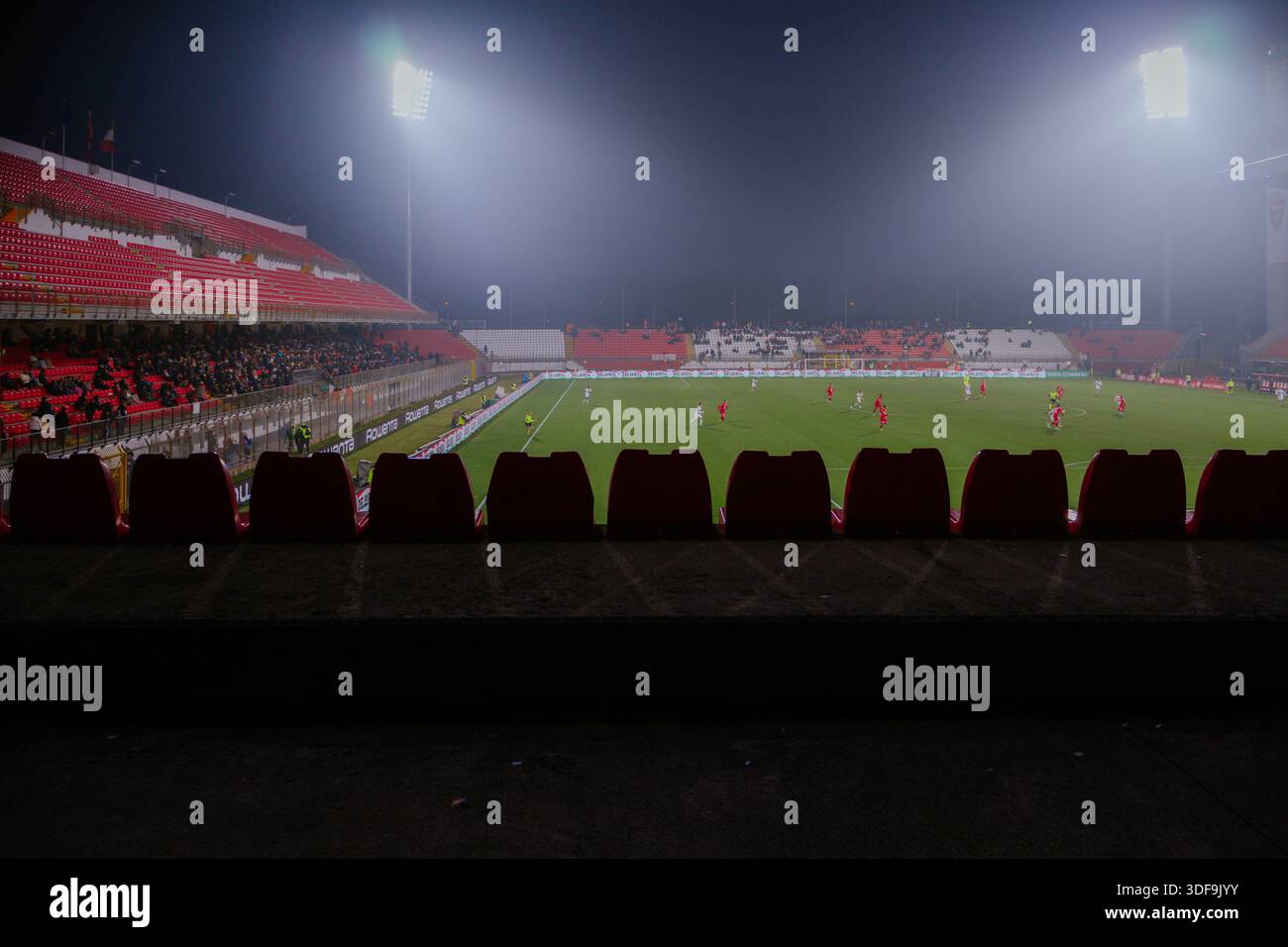 Monza, Italien: 28. Dezember 2022 - Allgemeine Ansicht im Stadio Brianteo U-Power Stadion während eines Freundschaftsspiels zwischen AC Monza und Turin FC. Stockfoto