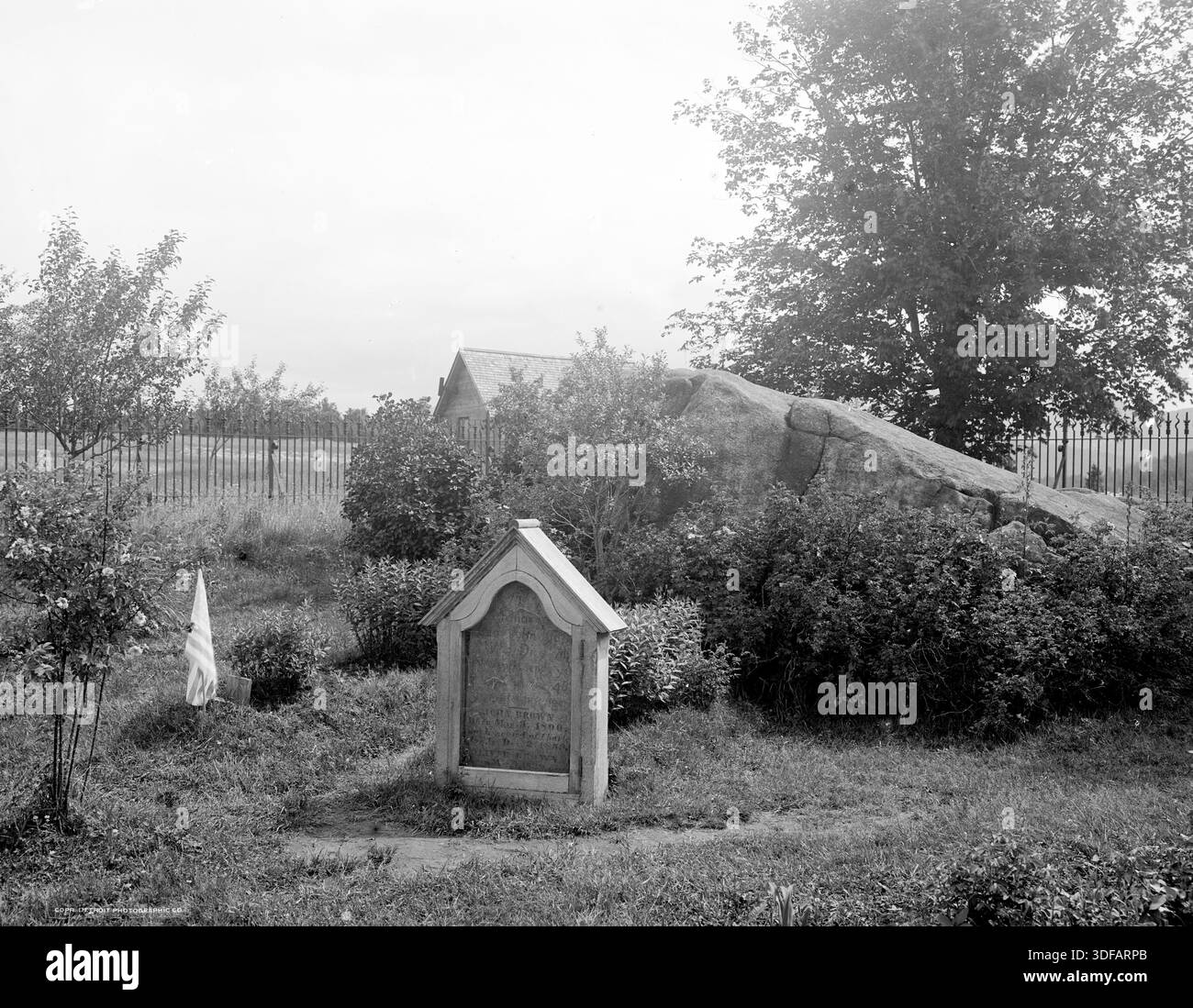 John Brown's Grab, John Brown (1800–1859) amerikanischer Abolitionist Stockfoto