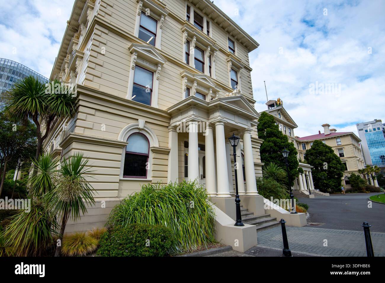 Victoria University of Wellington (Pipitea Campus) - Neuseeland Stockfoto