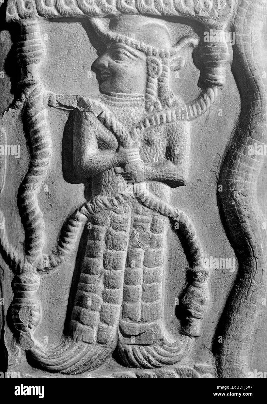 8156. Ninhursag (auch Ninhursaga) ist die sumerische Muttergöttin und eine der ältesten und wichtigsten im mesopotamischen Pantheon. Sie ist bekannt als Stockfoto