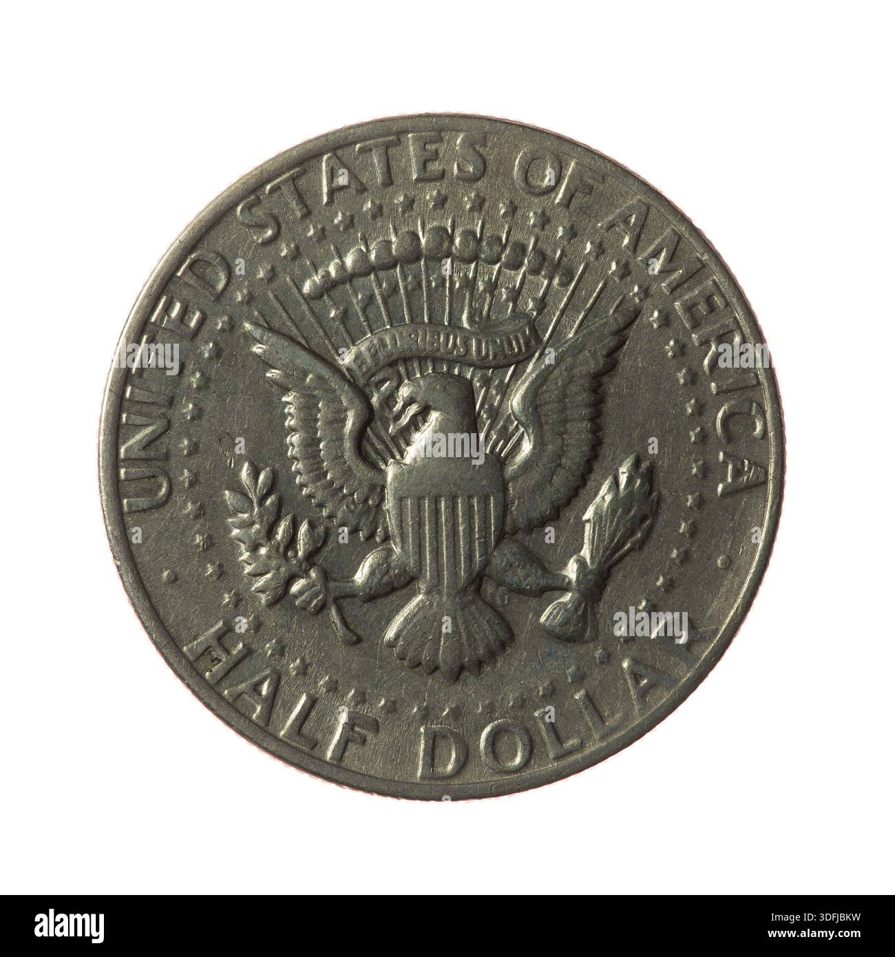 United States Kennedy Half Dollar - 1978 - Reverse - mit Frank Gasparros Markierung 'FG' Stockfoto