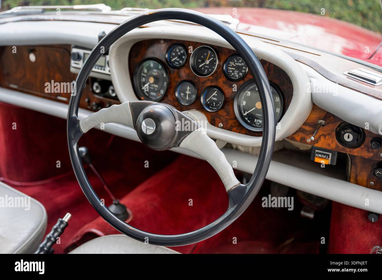 1960 Bristol 406 klassischer britischer Luxussportwagen Stockfoto