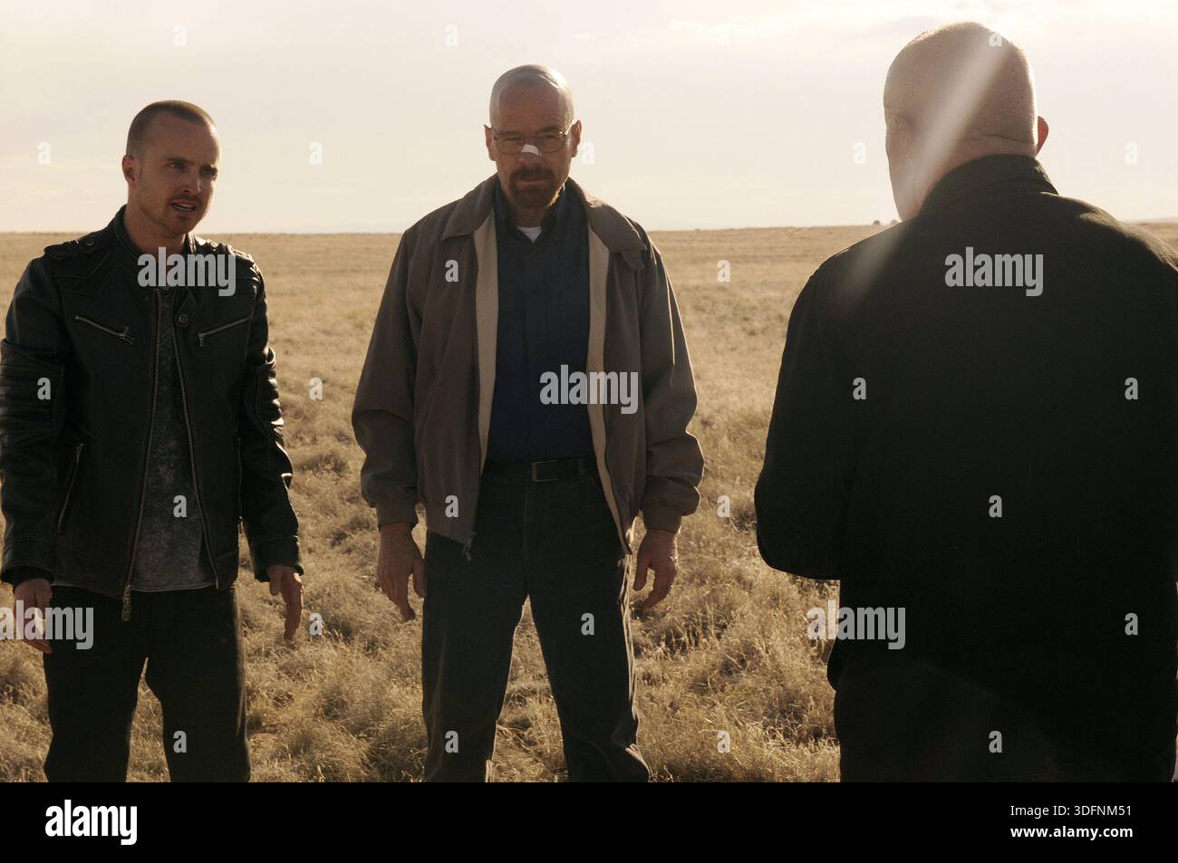 Breaking Bad Aaron Paul & Bryan Cranston Stockfoto