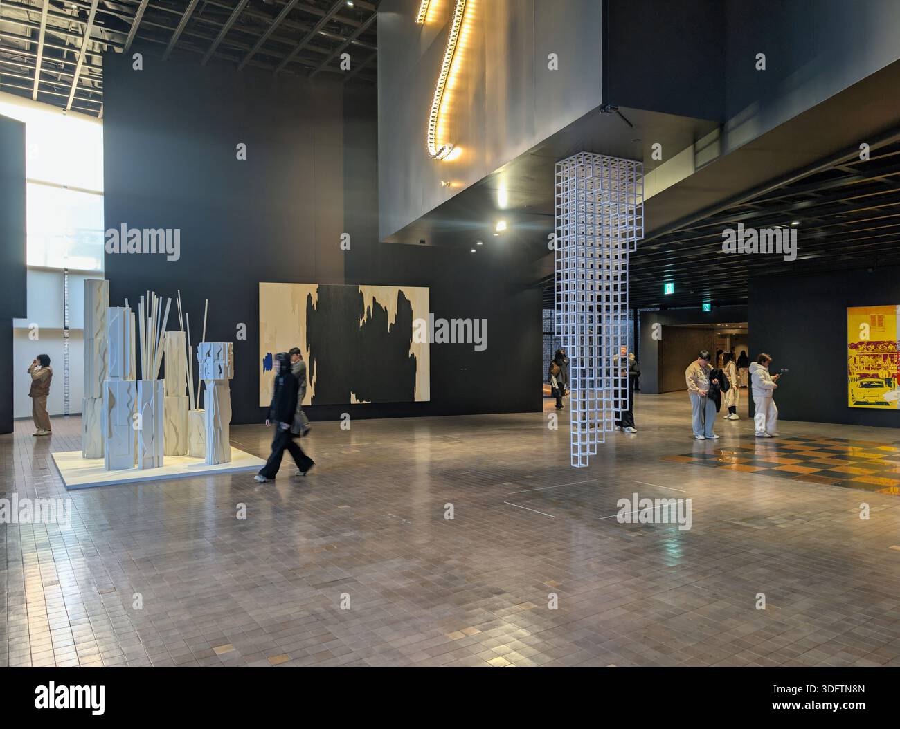 Leeum Art Museum, Seoul Südkorea. Blick auf die permanente Kunstsammelhalle. Stockfoto