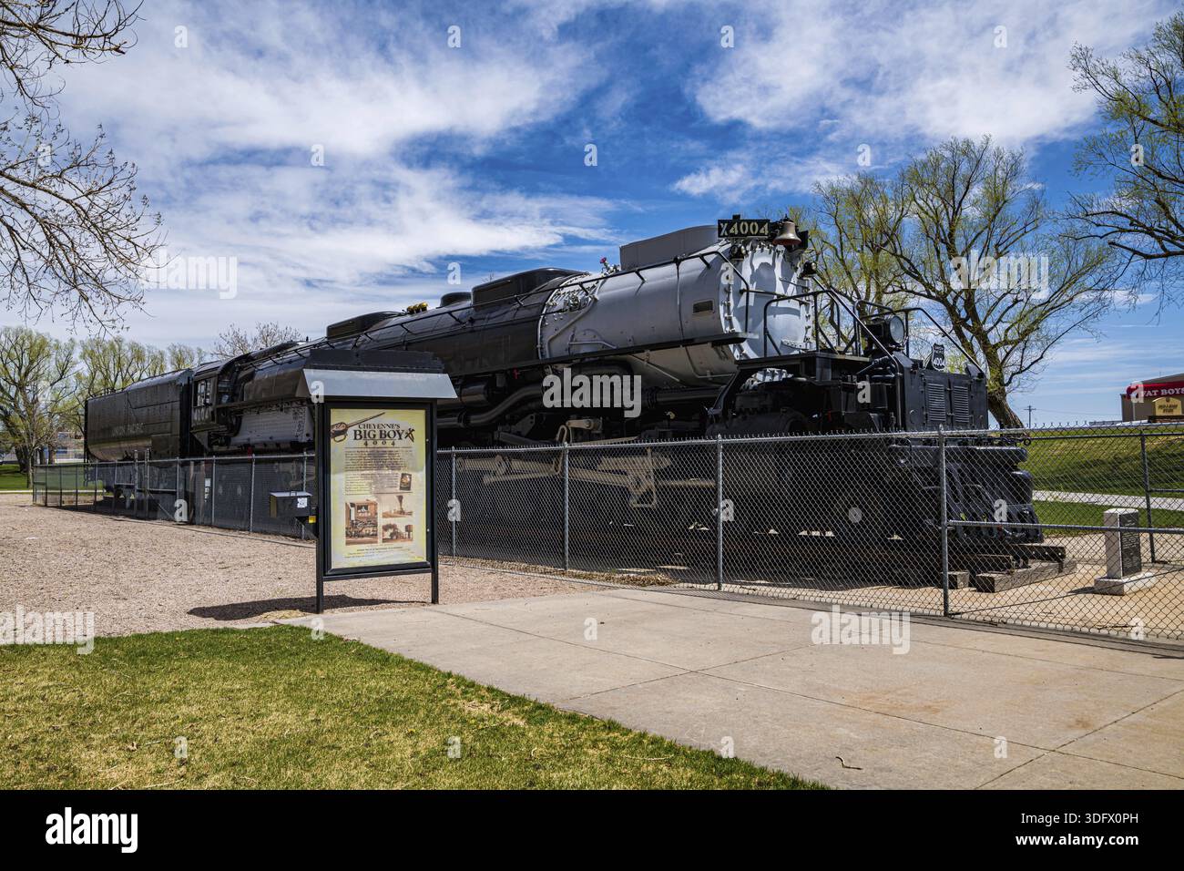 Wyoming, WY, USA - 10. Mai 2022: The Cheyenne Big Boy Stockfoto
