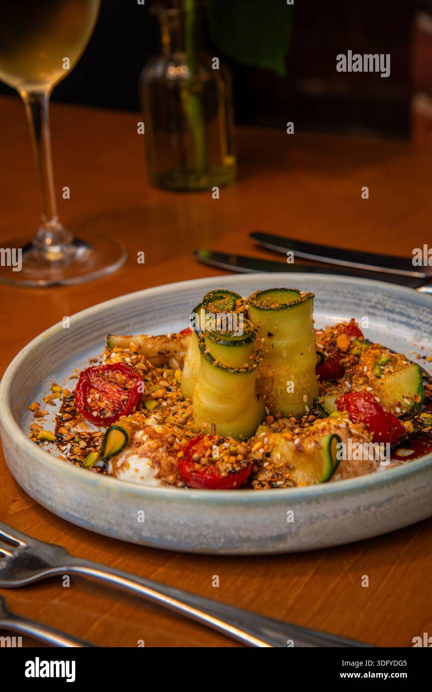 Feines Dining Restaurant Stockfoto