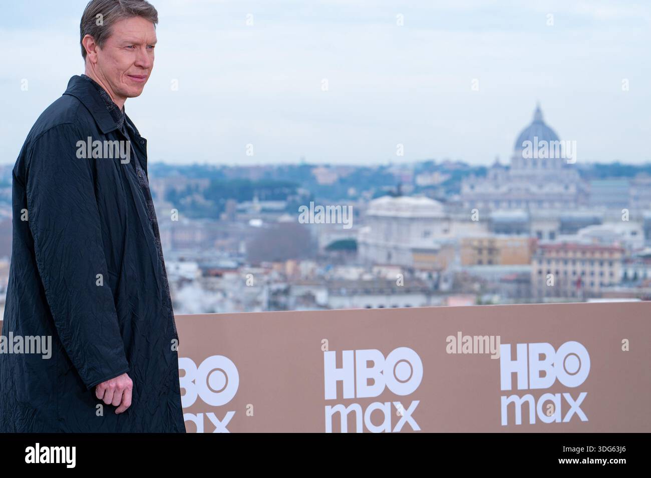 Der britische Schauspieler Sam Spruell während des Fotoaufrufs der HBO MAX-Plattform in Italien im de La Ville Hotel. Rom (Italien), 15. Januar 2026 Stockfoto