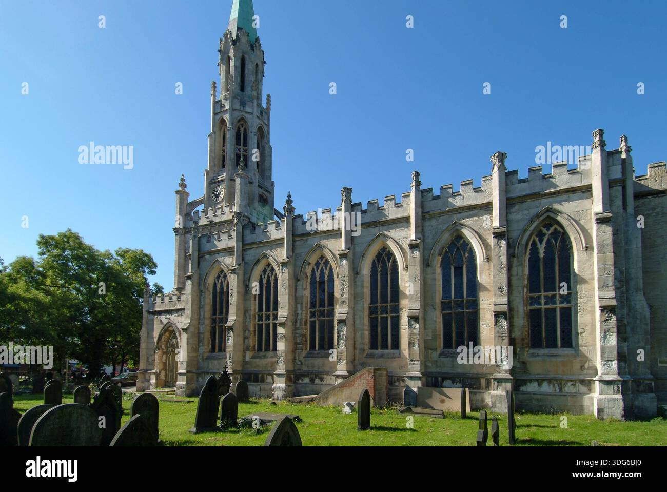Doncaster, Stadt in South Yorkshire Church. - Doncaster, Vereinigtes Königreich : Mai 2022 Stockfoto