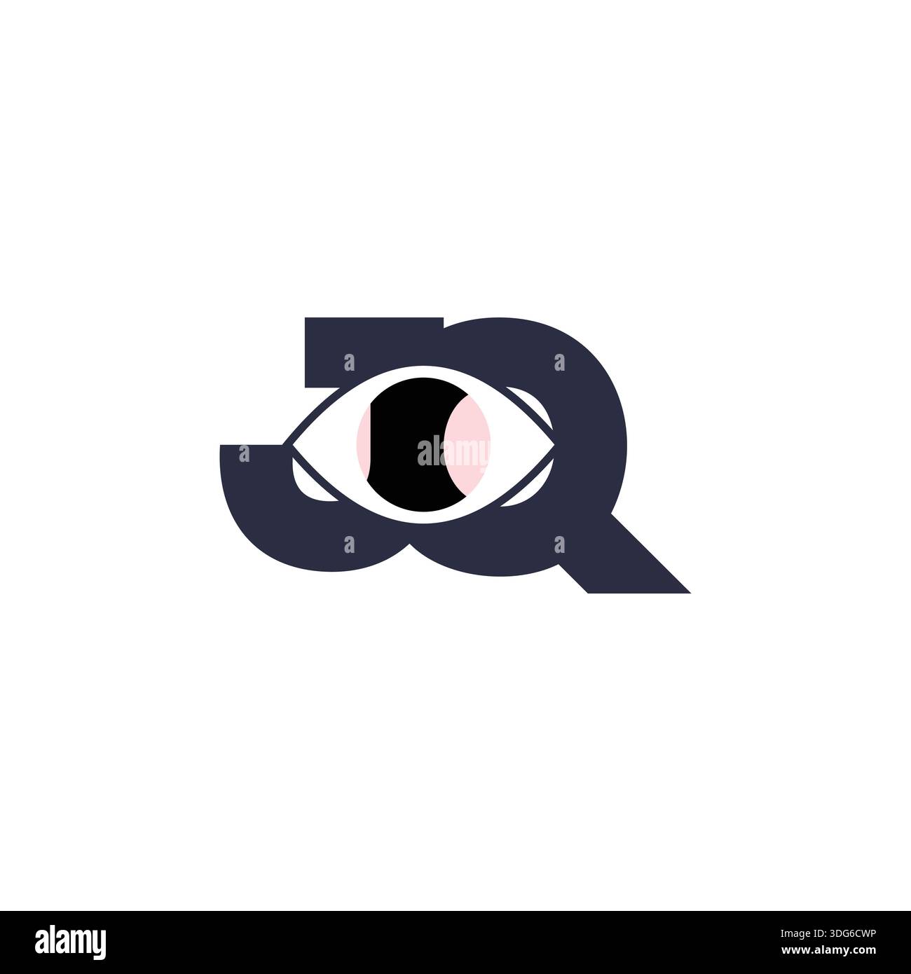 Vielseitiges JQ QJ-Monogramm-Logo für alle Branchen Stock Vektor