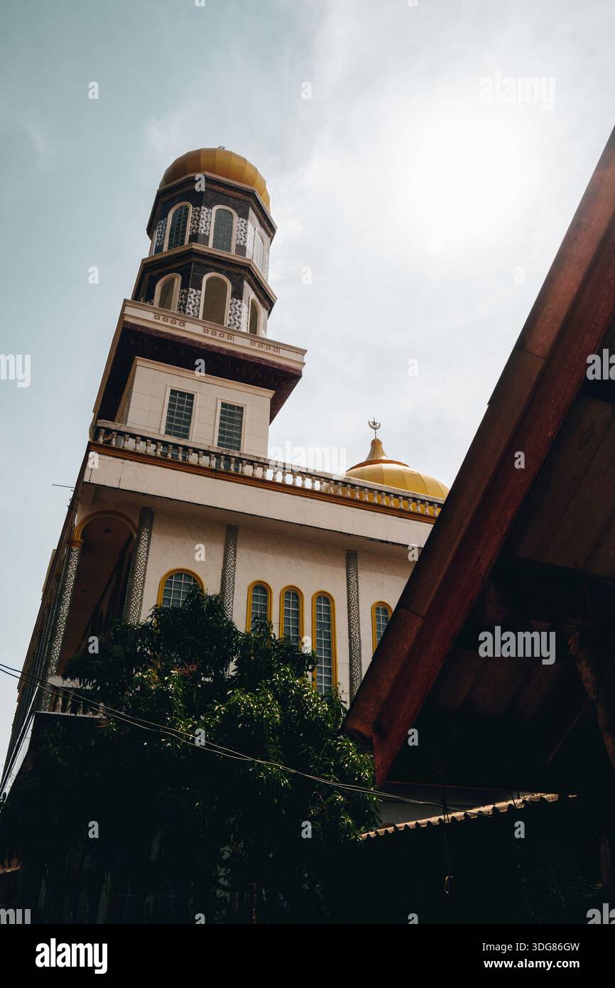 Panyee Darussalam Moschee im Koh Panyee Stockfoto