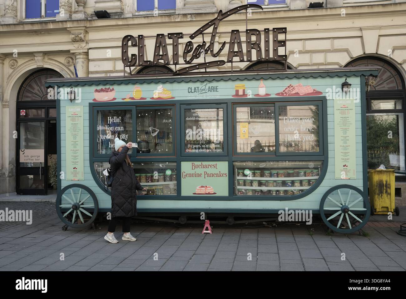 Eiswagen. Stockfoto