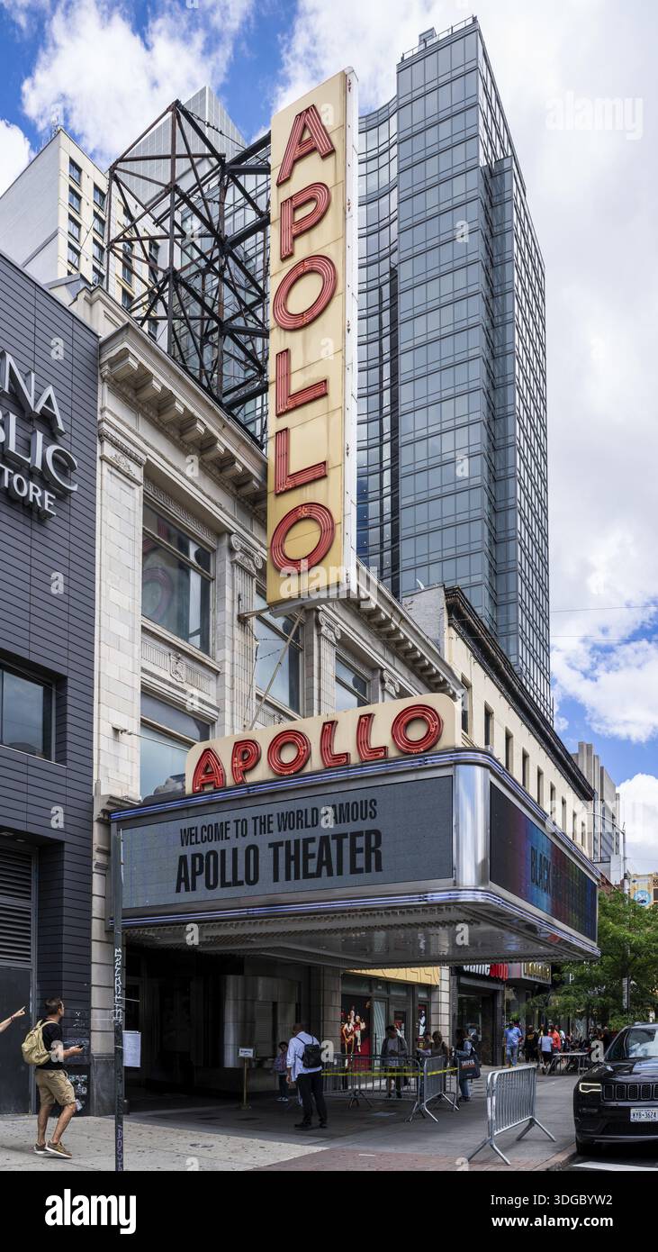 Apollo Theater, Harlem, New York, USA Stockfoto