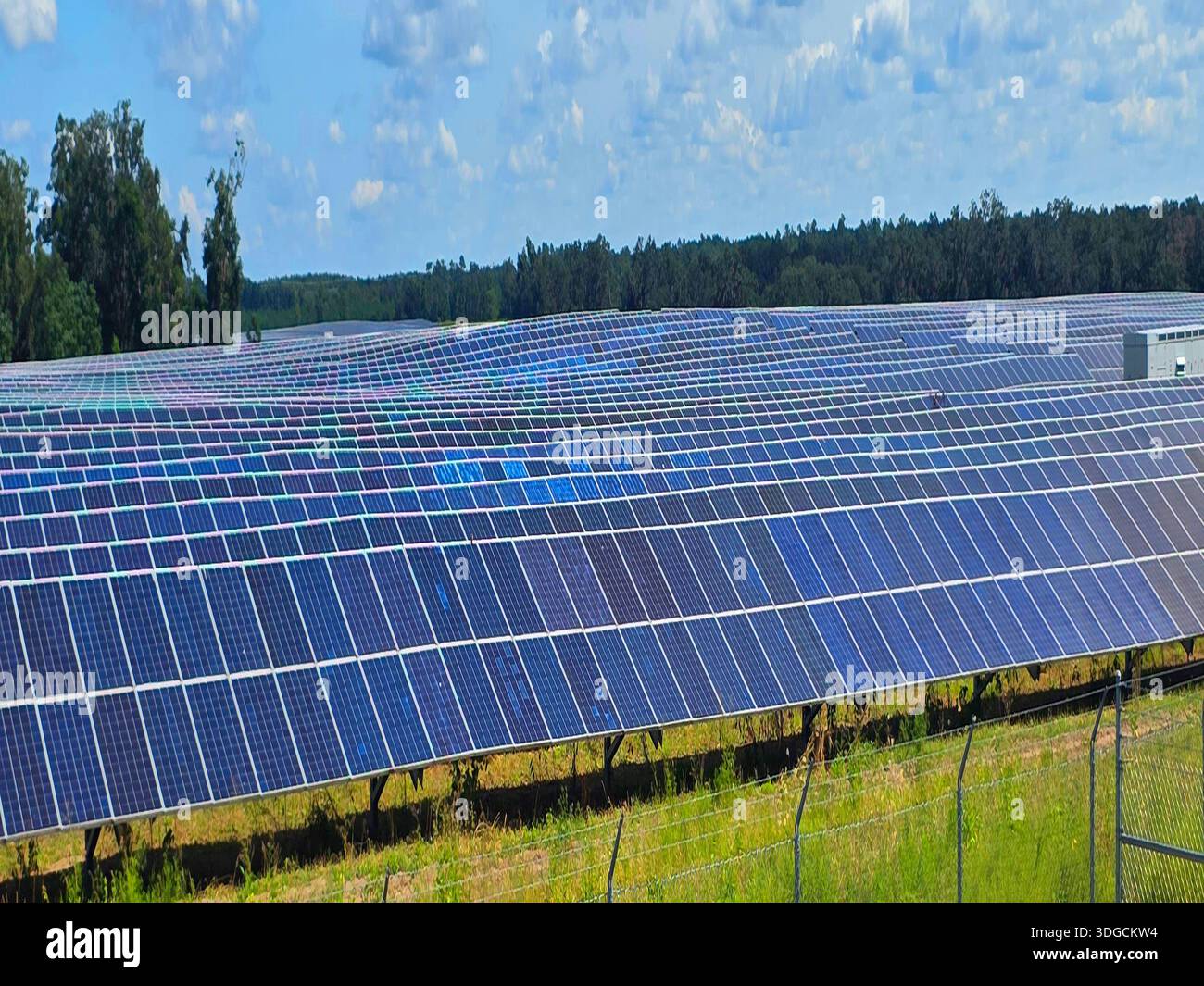 Sunshine Gateway Solar Energy Center Columbia County Florida 09.15.2025 Stockfoto