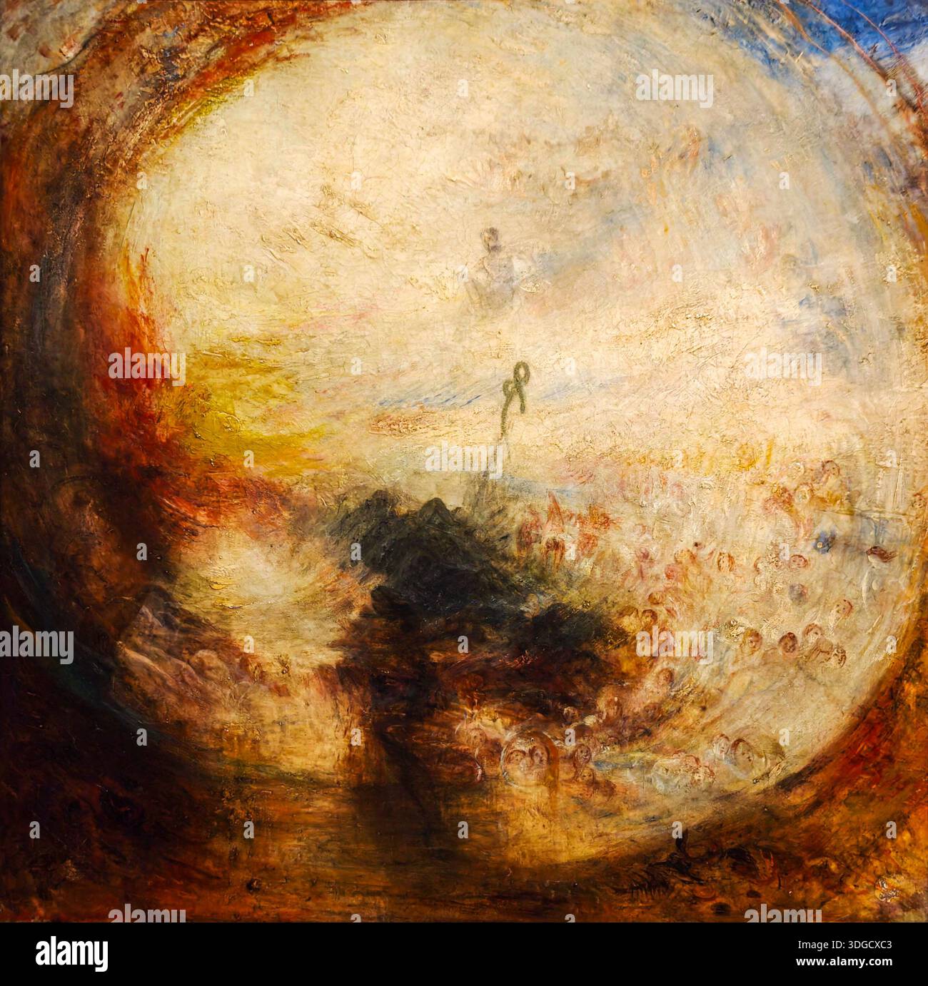 J. M. W. Turner, Licht und Farbe (Goethes Theorie) - der Morgen nach der Sintflut - Moses schreibt das Buch Genesis , 1843 , Ölfarbe auf Leinwand, Stockfoto