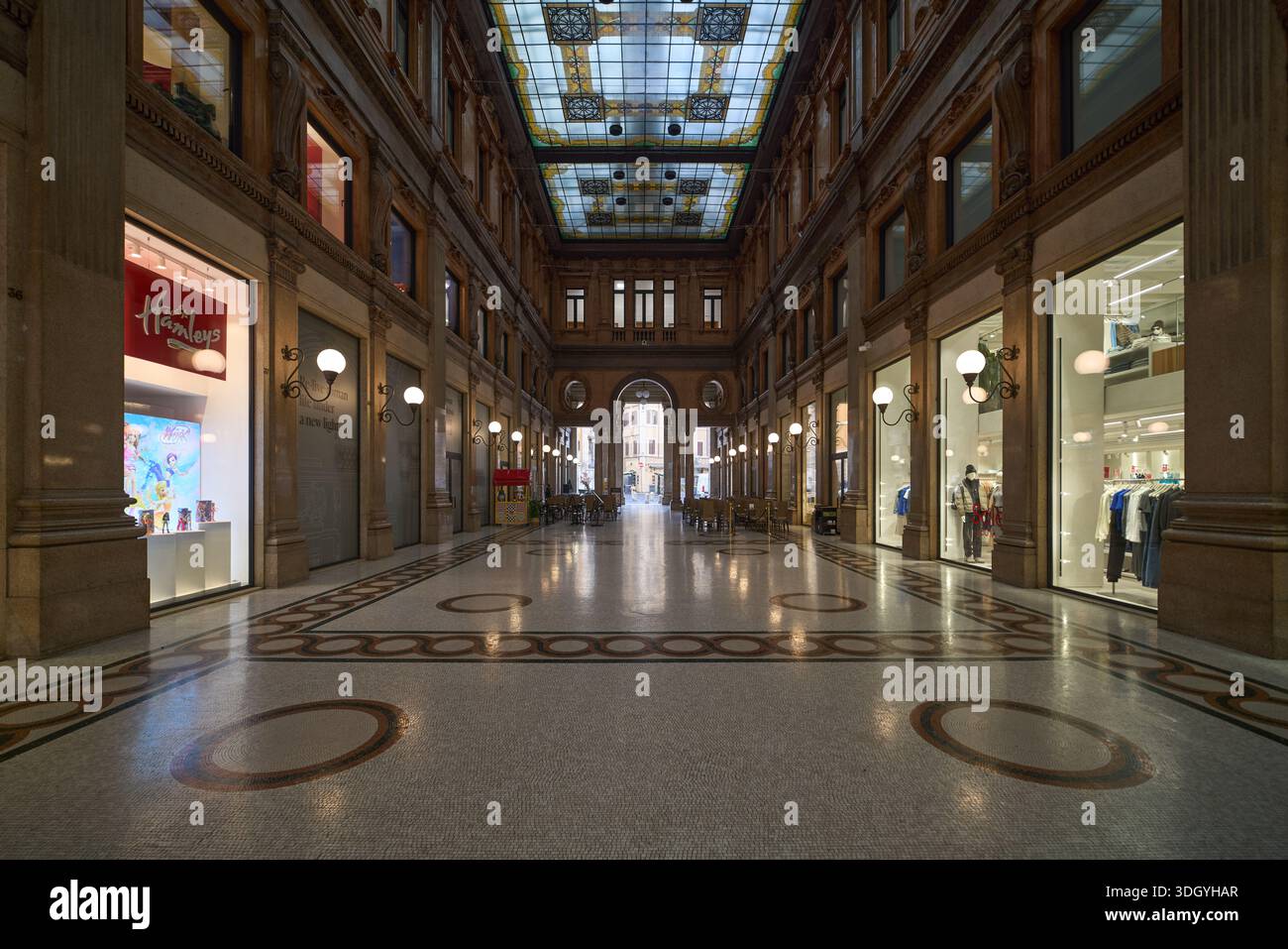 Galleria Alberto Sordi in Rom, Italien Stockfoto