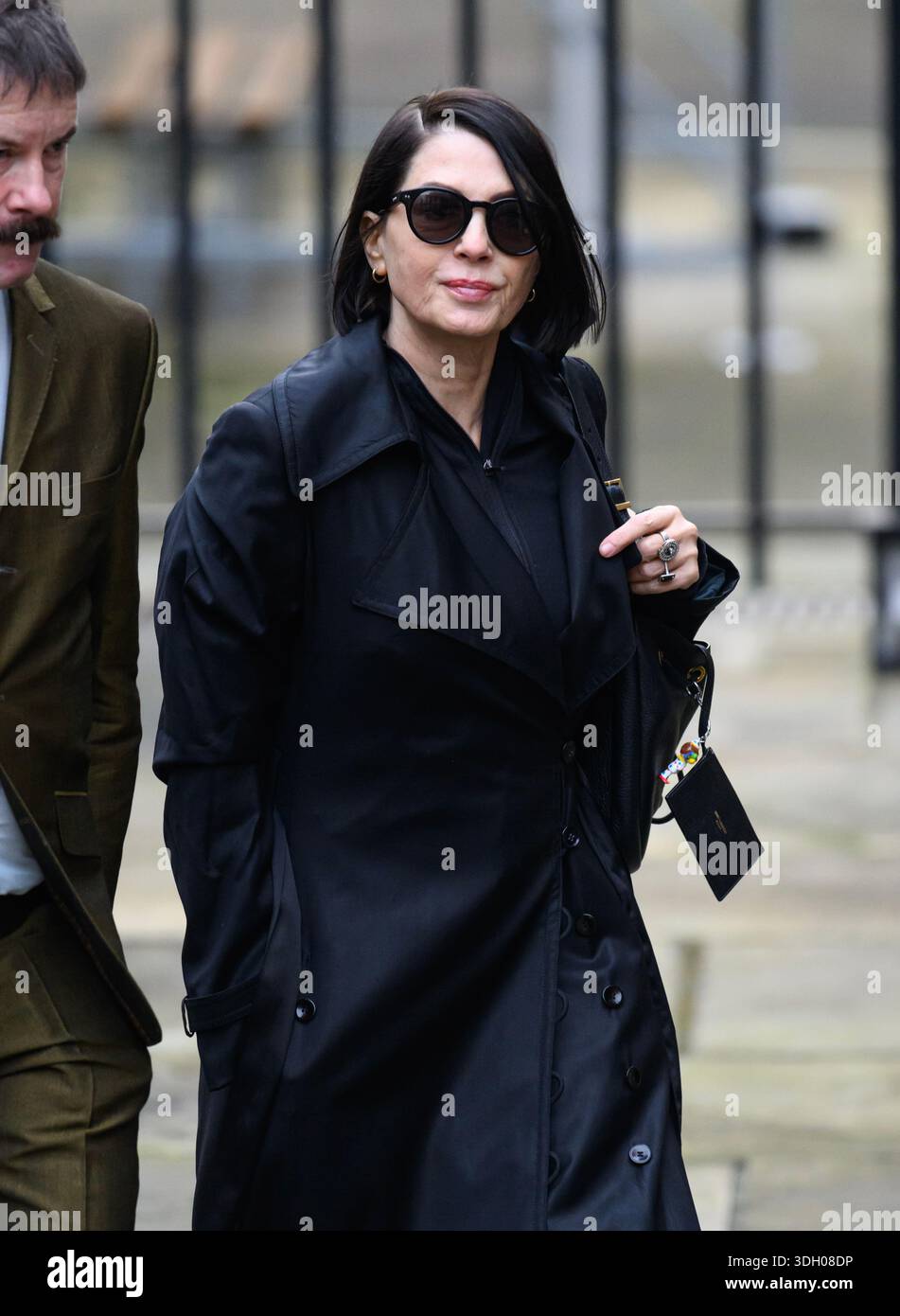 London, Großbritannien. Januar 2026. Sadie Frost kam am ersten Tag ihres Gerichtsverfahrens vor dem High Court an, nachdem sie am Sonntag einen Zivilprozess gegen den Verleger der Daily Mail and Mail, Associated Newspapers Limited, eingereicht hatte. Quelle: Doug Peters/EMPICS/Alamy Live News Stockfoto