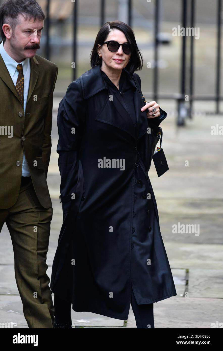 London, Großbritannien. Januar 2026. Sadie Frost kam am ersten Tag ihres Gerichtsverfahrens vor dem High Court an, nachdem sie am Sonntag einen Zivilprozess gegen den Verleger der Daily Mail and Mail, Associated Newspapers Limited, eingereicht hatte. Quelle: Doug Peters/EMPICS/Alamy Live News Stockfoto