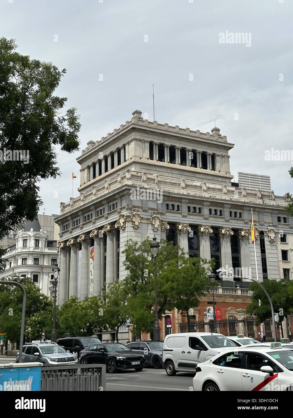 Architektur von Madrid - Smartphone-aufgenommenes Stockfoto