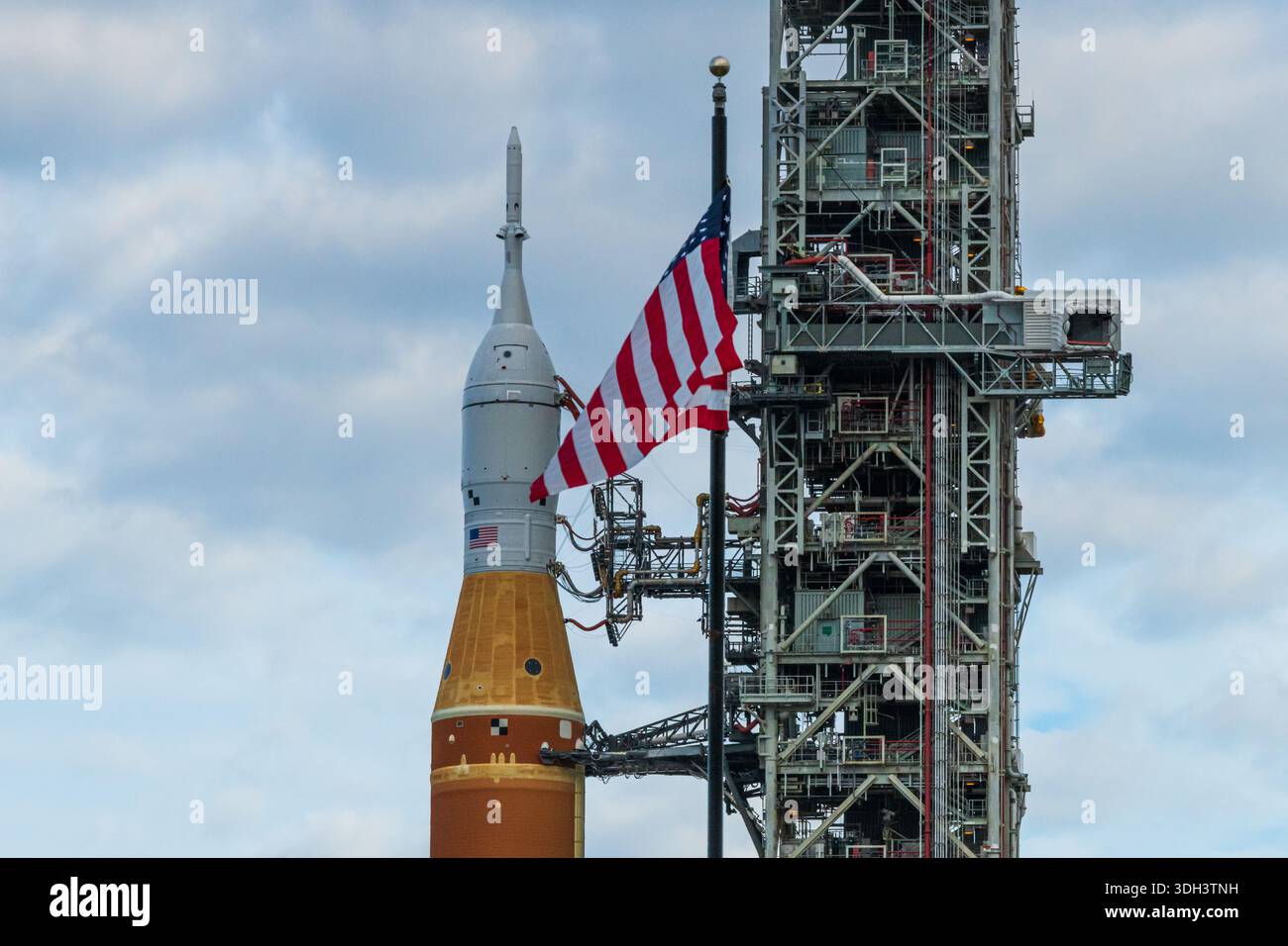 NASA SLS Artemis 2 Moon Mission Stockfoto
