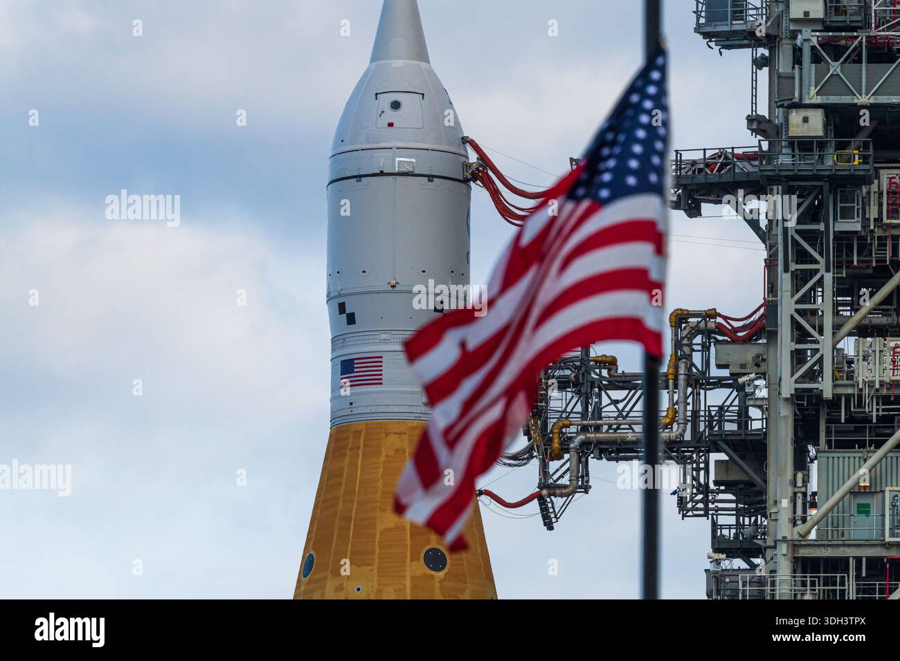 NASA SLS Artemis 2 Moon Mission Stockfoto