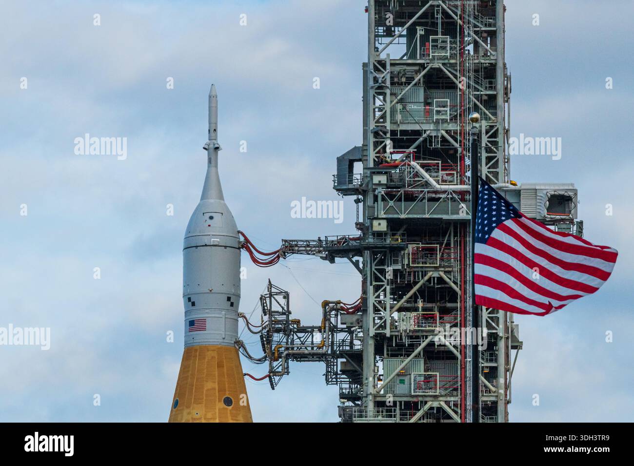 NASA SLS Artemis 2 Moon Mission Stockfoto
