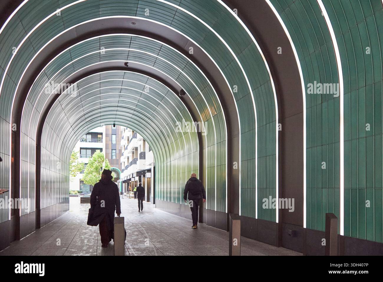 Moden-Tunnel Stockfoto