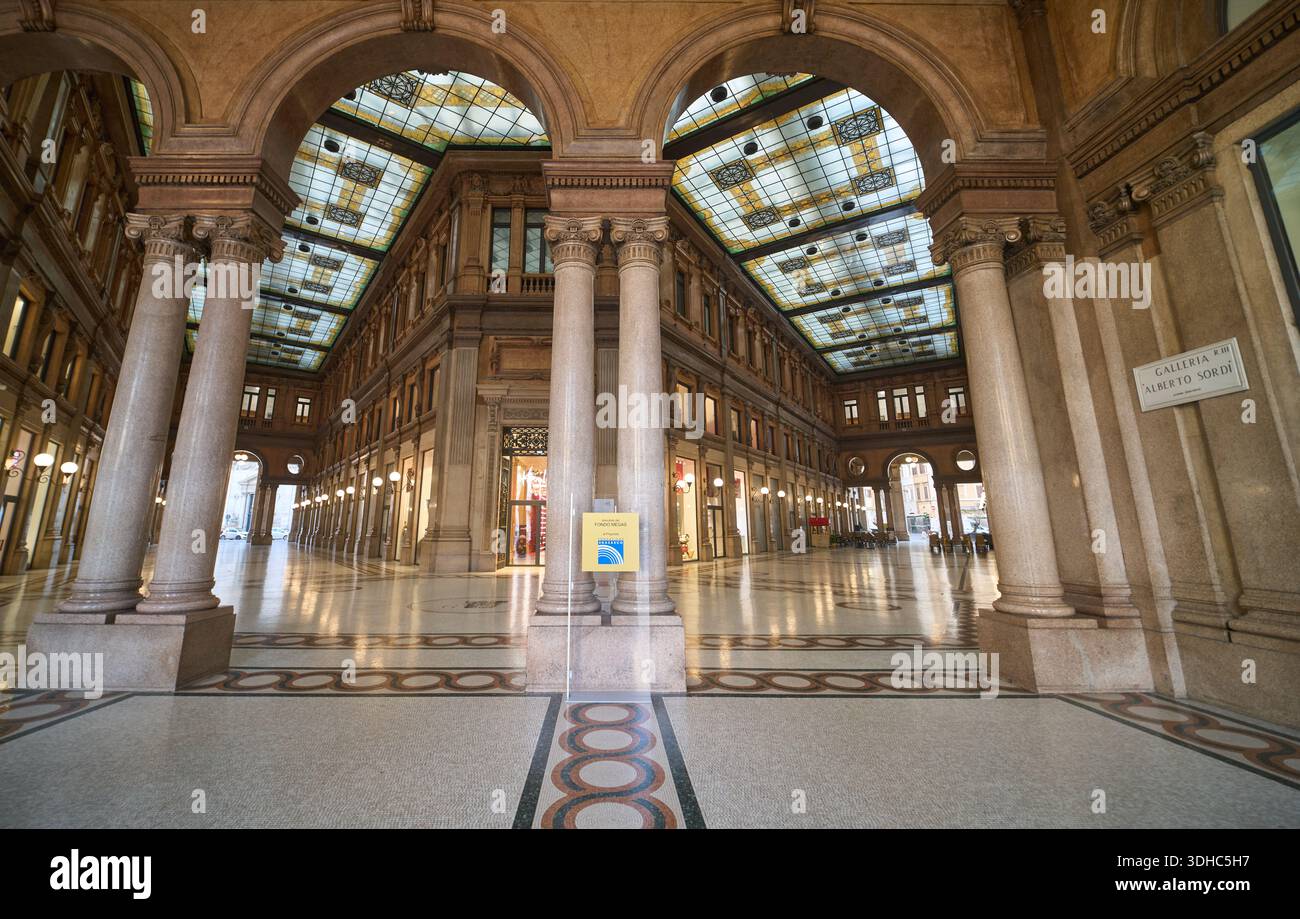 Galleria Alberto Sordi in Rom, Italien Stockfoto
