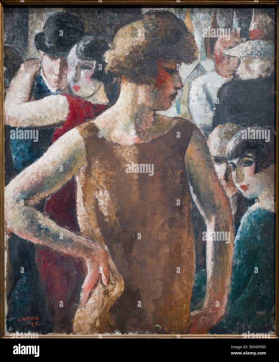 Paris, Frankreich - 01 17 2026: L'Orangerie Museum. Java gemalt von Georges Emile Capon Stockfoto