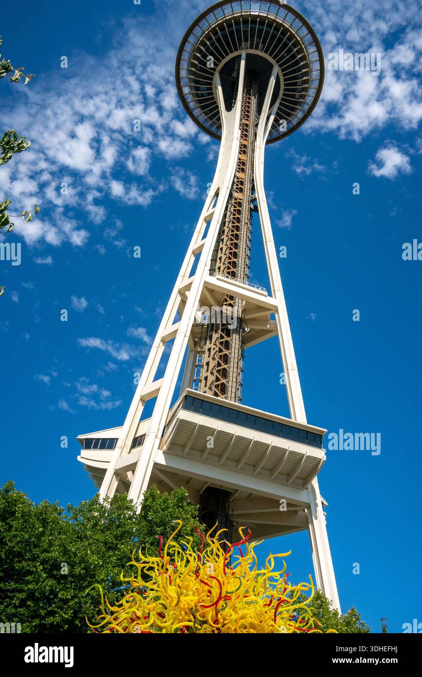 Seattle Space Needle Stockfoto
