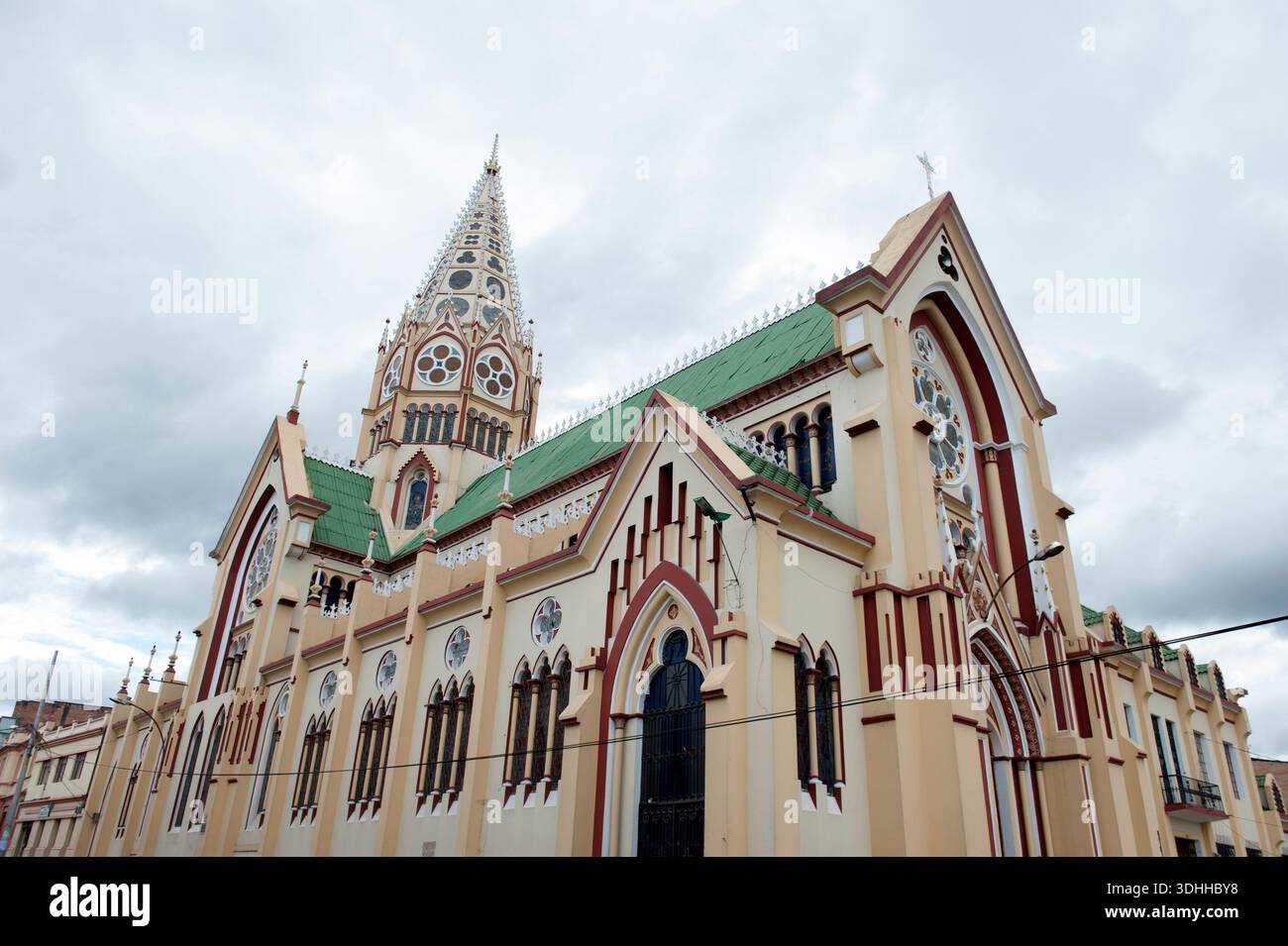Pasto Kolumbien die bunten Iglesia San Sebastian Stockfoto
