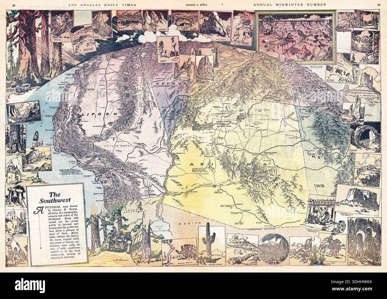 1880-Karte von Los Angeles County, Kalifornien