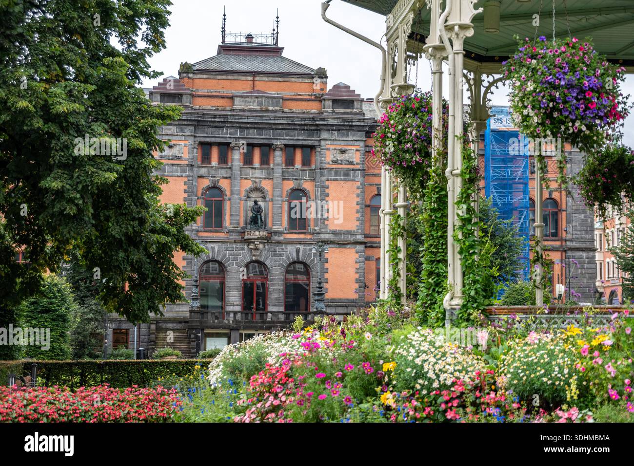 Fassade des KODE Permanenten Kunstmuseums in Bergen, Norwegen Stockfoto