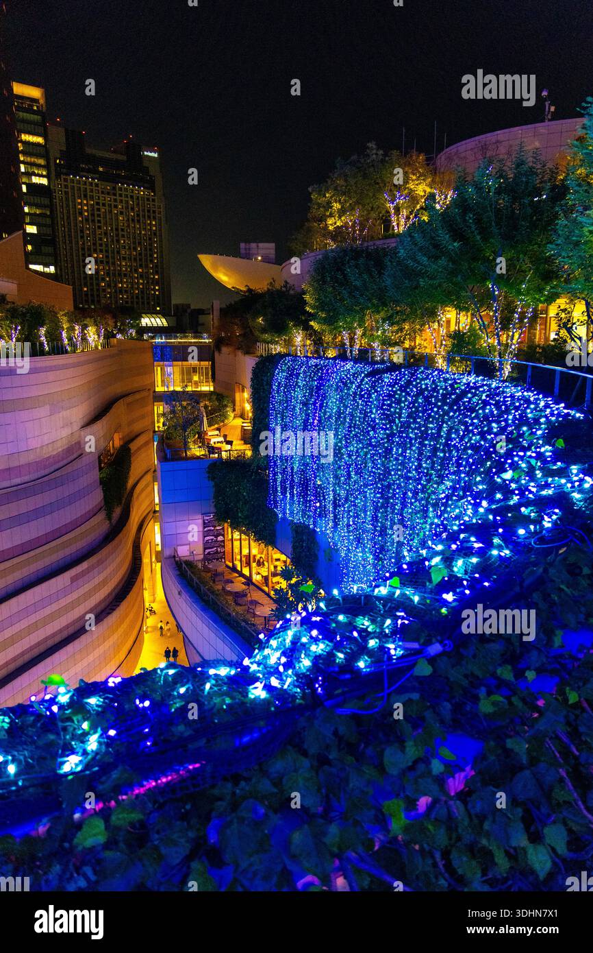 Dachgärten von Namba Parks, Namba, Osaka, Japan Stockfoto