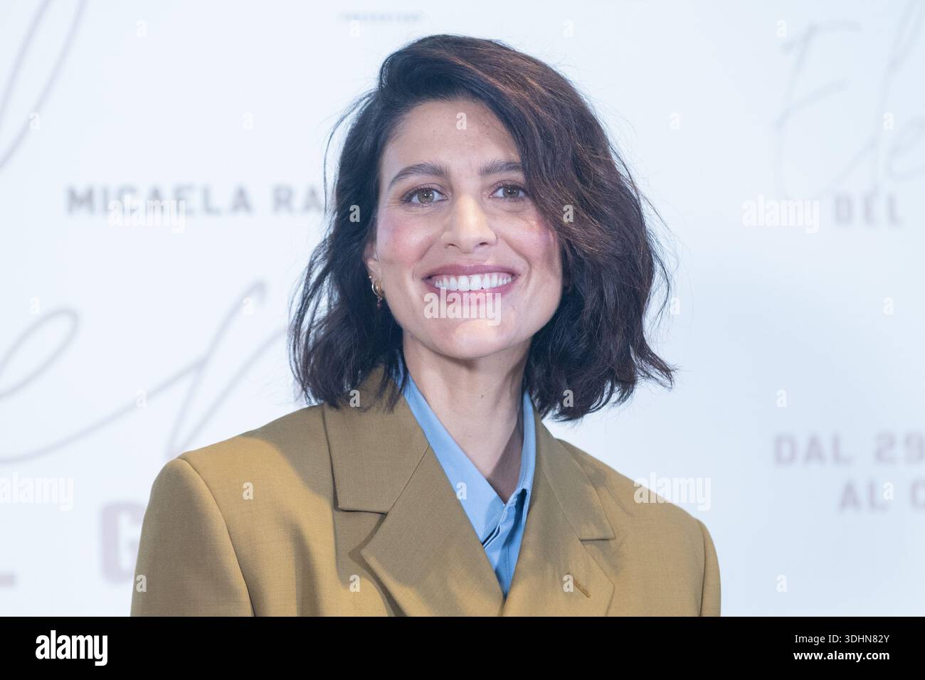 Rom, Italien. Januar 2026. 22/2026 Schauspielerin Giulia Bevilacqua nimmt am Fotogespräch für „Elena del Ghetto“ im Space Cinema Moderno in Rom Teil (Foto: Matteo Nardone/Pacific Press/SIPA USA) Credit: SIPA USA/Alamy Live News Stockfoto