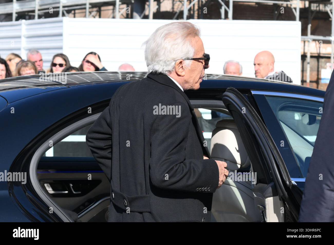 Roma, Italien. Januar 2026. Roma, Roma, Italien, 23. Januar 2026, Giancarlo Giammetti während der Beerdigung von Valentino Garavani 2026 am 23. Januar 2026 in Rom, Italien. Während der Funerali di Valentino Garavani - News Credit: Live Media Publishing Group/Alamy Live News Stockfoto