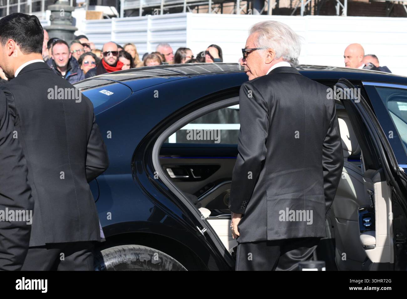 Roma, Italien. Januar 2026. Roma, Roma, Italien, 23. Januar 2026, Giancarlo Giammetti während der Beerdigung von Valentino Garavani 2026 am 23. Januar 2026 in Rom, Italien. Während der Funerali di Valentino Garavani - News Credit: Live Media Publishing Group/Alamy Live News Stockfoto