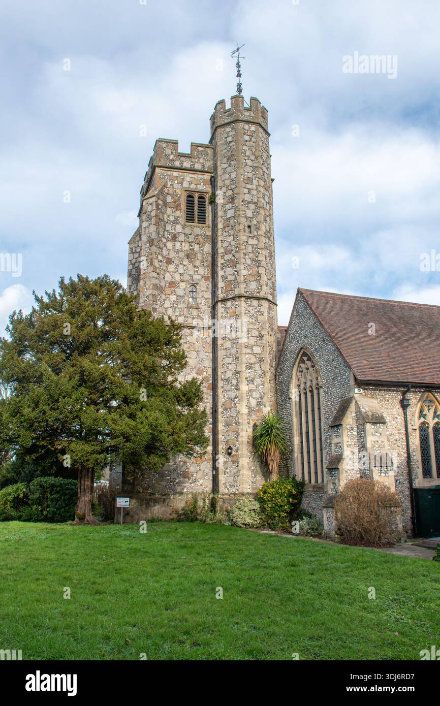St John's Stoke Church in Guildford, Surrey, England, Großbritannien Stockfoto